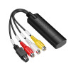 Easycap USB 2.0 Easy Cap Video TV DVD VHS DVR Capture Adapter Easier Cap USB Video Capture Device Support Win10