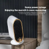 2in1 Portable Energy Saving PTC Ceramic Household Space Air Hot Electric Fan Heater With For Office Room Home Desk Winter Warmer