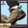 HUMTTO Hiking Shoes Leather Trekking Boots Outdoor Sneakers for Men Male Camping Hunting Mens Tactical Ankle Boots 3520