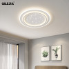 Modern Simple Starry Sky Led Ceiling Lights For Living Dining Room Bedroom Study Iron Lamp Body Indoor Deco Lighting Luminaire