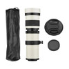 Camera MF Super Telephoto Zoom Lens F/8.3-16 420-800mm T Mount with Universal 1/4 Thread for Canon Nikon Sony Fujifilm Olympus