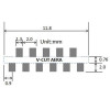 1pc Wi-Fi Module ESP-02S TYWE2S Serial Golden Finger Package ESP8285 Wireless Transparent Transmission Compatible With ESP8266