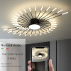 Hot selling dimming chandelier living room lamp LED ceiling lamp suitable for dining room and bedroom decorative creative  lamp