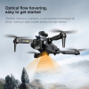 PYLV New K10 Max Drone Professional Aerial Photography Aircraft Three-Camera Obstacle Avoidance Foldable Quadcopter Toy Gift