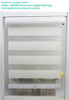 Decopedia Custom Made Zebra Blinds for Windows Motorized Roller Blinds Blackout Day and Night Window Blinds for Sliding Door