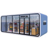 Prefab House Mobile Home Flat Pack Portable Capsule Tiny Houses Ready Made Cabin Clamshell Structure Living Space