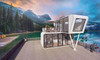 Prefab House Mobile Home Flat Pack Portable Capsule Tiny Houses Ready Made Cabin Clamshell Structure Living Space