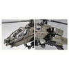 1/32 Scale Apache Helicopter Diecast Alloy Model Collectable Toy Gifts / Collection / Children