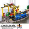 In Stock Motorized Remote Control Cargo Train Hobby Compatible With 60052 02008 Kit Building Blocks Bricks Power DIY Toy For Kid