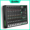 DGNOG GT80S 8 Mono Channel Audio Mixer 99 Effect 7 Band EQ 48V DJ Mixing Console USB Recording Bluetooth Sound Table for stage