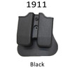 Tactical 9mm Double Magazine Pouches for Glock 17 Beretta M9 M92 Colt 1911 Hunting Universal 9mm .40 Mag Holster Mag Holster
