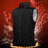 Intelligent Heated Vest Men Women USB Electric Winter Heated Jacket 9 Areas Zone for Outdoor Hunting for Sports Hiking Oversized