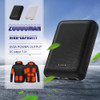 20000mAh Mini Portable Power Bank Fast Charger External Battery for Heated Vest Jacket Scarf Socks Gloves