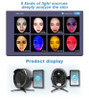 3D Skin Scanner Care Facial Analyzer Monitor Machine Magic Mirror Portable Testing English Detector Face Camera Test Analysis