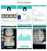 Magic Mirror Facial Skin Analyzer Machine RGB UV Pl Sprecums Skin Analyzer 3D AI Recognition Scanner Pigmentation Analyzer