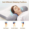Orthopedic Reverse Traction Pillow Protects Cervical Vertebra and Helps Sleep Single Neck Pillow Can Be Machine Washable 48X74cm