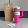 Stanley Quencher H2.0 Stainless Steel Vacuum Insulated Tumbler with Lid and Straw 40oz Thermal Travel Mug Coffee Hot Cup