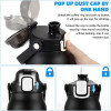 2L Tumbler Thermo Bottle Large Capacity With Straw Stainless Steel Thermal Water Bottle Cold and Hot Thermo Cup Vacuum Flask Gym 2L Tumbler Thermo Bottle Large Capacity With Straw Stainless Steel Thermal Water Bottle Cold and Hot Thermo Cup Vacuum Flask Gym