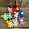 9pcs Plush Korean Super Star Plush Toy Cartoon Animal TWICE Momo Doll Keychain Pendant Keybuckle PlushToy for Fans ONCE Girls