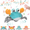 Kids Induction Escape Crab Octopus Crawling Toy Baby Electronic Pets Musical Toys Educational Toddler Moving Toy Christmas Gift Kids Induction Escape Crab Octopus Crawling Toy Baby Electronic Pets Musical Toys Educational Toddler Moving Toy Christmas Gift