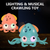 Kids Induction Escape Crab Octopus Crawling Toy Baby Electronic Pets Musical Toys Educational Toddler Moving Toy Christmas Gift Kids Induction Escape Crab Octopus Crawling Toy Baby Electronic Pets Musical Toys Educational Toddler Moving Toy Christmas Gift