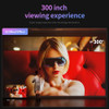 4k Video Projector Full HD 1080P Laser Experience Home Theater Beam Projectors for Data Show 1350 ANSI Lumens Projection Device