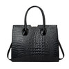 Fashion Versatile Crocodile Texture Three Piece Set One Shoulder Crossbody Handheld Tote Bag