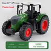 Large Agricultural Tractor 1:24 Simulation Farm Harvester Transport Vehicle Inertia Engineering Truck Set Boys Toys Gifts