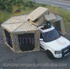 Outdoor camping easy folding tiny houses car tent