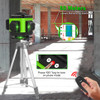 Clubiona Lines Laser Level Level Self-Leveling 360 Horizontal And Vertical Cross Super Powerful Green Laser Level