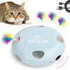 INKZOO Cat Toys, Interactive Cat Toys for Indoor Cats, Smart Interactive Kitten Toy, Automatic 7 Holes Mice Whack-A-Mole
