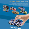 50Pcs Alloy Racing Cars Storage Box Iron Sheet Car Set Rebound Car Multiple Alloy Car Collections Children's Toys Birthday Gifts