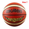 Molten Size 5 6 7 Basketball Black Gold PU Outdoor Indoor Balls Women Youth Man Match Training Basketalls Free Air Pump Bag