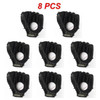 1~8PCS Pure Leather Baseball Glove Adult Children Baseball Training Thickened Cushioning Infield Pitcher Baseball Glove