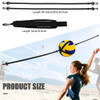 Adjustable Volleyball Training Equipment Aid Volleyball Trainer Elastic Belt for Beginners Setting Improves Serving Playing