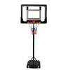 Adjustable Basketball Hoop, Basketball System, Outdoor and Indoor Basketball Training Equipment for Junior Kid and Adult, 5.6-7f
