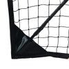 Official 8’x10’ Folding Basketball Backstop Net, All-Weather, Black