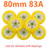 Free shipping roller skate wheel 85A 76mm fsk wheel inline roller