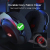 Redragon H510 Zeus-X RGB Wireless Gaming Audio Drivers Durable Fabric Cover USB Powered for PC/PS4/NS Headphone Headset