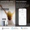MOES Tuya WiFi RF Roller Blinds Curtain control Module Shutter Switch with Remote for Electric Motor Sunscreen Google Home Alexa