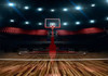 Stadium Basketball Hoop Party Photography Backdrop Indoor Sport Spotlights Goal Shoot The Basket Background Match Banner Decor