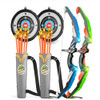 Bow And Arrows For Children Kids Archery Bow Practice Recurve Bow Outdoor Sports Game Hunting Shooting Toy Boys Gift Bow Kit Set