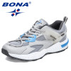 BONA 2022 New Designers Classics Running Shoes Breathable Comfortable Sneakers Men Tennis Trainers Casual Sport Shoes Mansculino