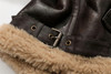 Autumn Winter New Women's Thickened Warm Double-Sided Short Jacket Femal Brown Coat