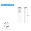 3 in 1 Under Cabinet Lights LED Motion Sensor Light for Cupboard Bedroom Wardrobe Closet Indoor Night Light 10/20/30/40/60cm