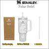 Stanley 30/40oz Quengher H2.0 Tumbler With Handle With Straw Lids Stainless Steel Coffee Termos Cup Car Mugs vacuum cup