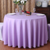 Hot Selling Round Polyester Table Cloth for Wedding Christmas Birthday Banquet Hotel Party Decoration Table Cover