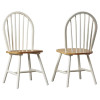 Boraam Farmhouse Wood Dining Chairs Set of 2  Dining Table Set 2 Chairs Restaurant Chair Furniture