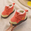 Winter Toddler Kids Girls Snow Boots Plush Warm Baby Boy Shoes Soft Bottom First Walkers