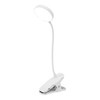 360° Flexible Lamp Clip LED Table Lamps with Clip 3 Brightness Dimming Eye Protection USB Plug Student Night Light Read